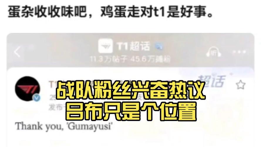 [JR热议]Guma：以前在T1经常开玩笑，离队后发现还是有很多粉丝支持我